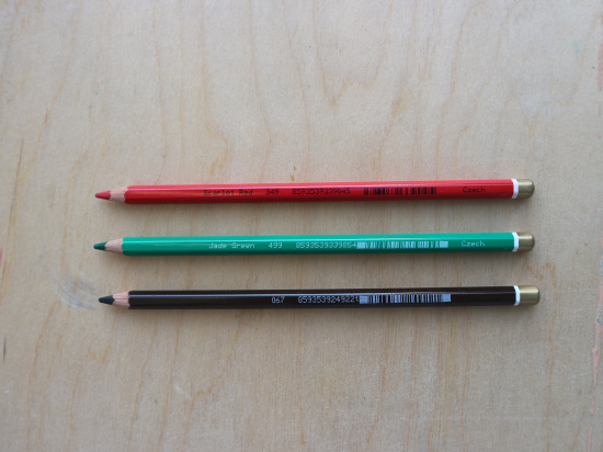 Цветной карандаш "Polycolor", №600, алый светлый